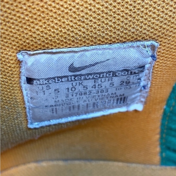 Nike Sneakers Dunk High Tops Gorge Green Orange - Picture 7 of 10